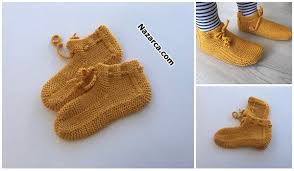 31 33 Numara Cocuk Ayaklarina Patik Nazarca Com 2020 Patikler Orgu Tig Isleri