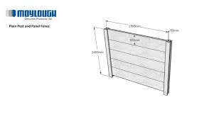 Sheared welded steel wire remesh sheet. Moylough Concrete Fence Products