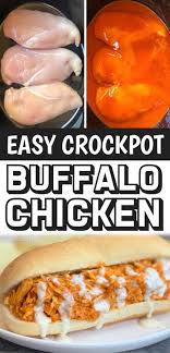 Maybe you would like to learn more about one of these? Easy Crockpot Shredded Buffalo Chicken Sandwiches The Lazy Dish