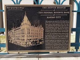 The federal reserve system was established by congress over a century ago to serve as the u.s. Denver Branch Of The Federal Reserve Bank Of Kansas City Denver Co Colorado Historical Markers On Waymarking Com