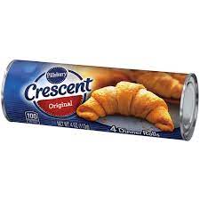 Contains wheat ingredients.do not freeze or microwave unbaked poppin' fresh dough. Pillsbury Crescent Rolls 4 Count Biscuits Dough Foodtown