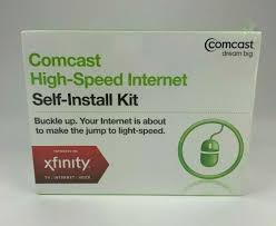 Click here for a quick start guide Comcast High Speed Internet Self Install Kit Xfinity Coax Cables Welcome Package Comcast High Speed Internet Comcast High Speed