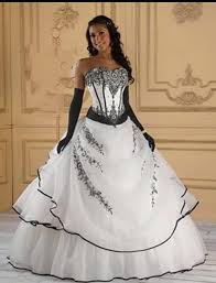 White and black ball gown gothic wedding dress sweetheart long bridal gown sexy. Red Black White Ball Gown Vintage Gothic Wedding Dresses Sweetheart Beaded Appliques Corset Colorful Bridal Gowns Colored Bridal Gown White Ball Gownbridal Gown Aliexpress