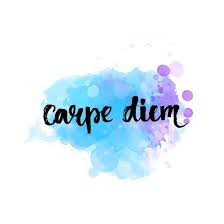 Art Print Carpe Diem Latin Phrase Means Seize The Day Enjoy The Moment Inspirational Quote Expressive Han By Kotok Carpe Diem Carpe Diem Art Latin Phrases