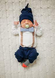 Classic Coming Home Outfit Mocha Navy Newborn Boy Clothes Preppy Baby Boy Baby Boy Newborn