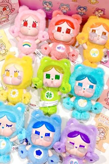 Crybaby × Care Bears Series Vinyl Plush Pendant Blind Box | POP MART – Art  Toy Familia