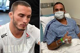 UFC star Anthony Rocco Martin rushed to hospital with knee infection and  reveals it was 'worst pain I've ever felt'