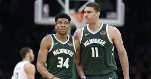 Despite the speed disadvantage, lopez stuck with huerter. Nba Playoffs Brook Lopez Scores 29 Points As Bucks Fight Back To Beat Raptors In Opener
