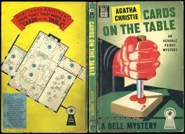 Cards On The Table Agatha Christie Cover Art Gerald Gregg Cards On The Table Agatha Christie Mystery Books