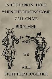 Cv250 Samurai Poster Call On Me Brother Warrior Quotes Samurai Quotes Badass Quotes