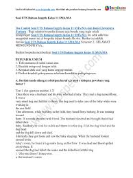 Recount text adalah teks yang menceritakan kembali suatu kegiatan atau peristiwa yang telah terjadi atau berlangsung pada masa lalu. Soal Bahasa Inggris Mid Drought Water