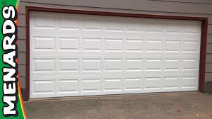 Garage Door How To Install Menards Garage Doors Garage Door Panels Garage Door Panel Replacement