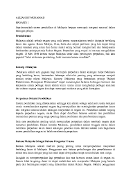 Rukun negara dilancarkan pada 1971. Doc Integrasi Nasional Forum Azizah Mohamad Academia Edu