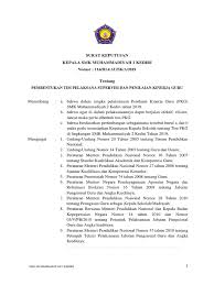 Sangat baik 91 100 format 4. Sk Tim Pelaksana Supervisi