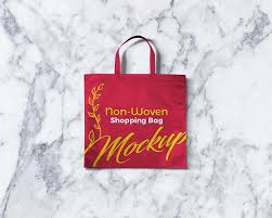 Free Non Woven Shopping Bag Mockup Bag Mockup Non Woven Bags Photoshop Mockup Free