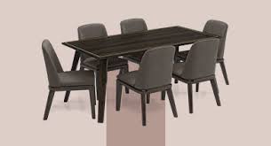 Hillsdale clarion 5 piece round counter dining set with open back stools. All 8 Seater Dining Table Sets Check 23 Amazing Designs Buy Online Urban Ladder