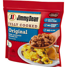 Shop for jimmy dean fully cooked turkey sausage crumbles (9.6 oz) at pick 'n save. Jimmy Dean Fully Cooked Original Pork Sausage Crumbles 9 6 Oz Kroger