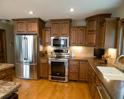 custom kitchen maple cabinets country
