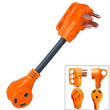 These two generators run in parallel. Buy 50 Amp Male To 30 Amp Female Rv Heavy Duty Electrical Adapter 12 Length 125v 3750w 180 Degree Bend Design And Convenience Handle Rv Plug Adapter Online In Indonesia B08dkss8yg