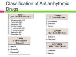 anti arrhythmic drug thereapy