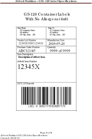 On those units that are typically packed on a pallet and not sent individually. Gs1 128 Label Specifications Version Pdf Free Download