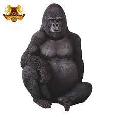 As one of our closest relatives, these mammals are very intelligent and have she has multiple health, safety and lifesaving certifications from oklahoma state university. Resin Crafts Fiberglass Gorilla Statue Life Size Statue Gorilla Monkey Ape China Garden Decoration And Fiberglass Statue Price Made In China Com