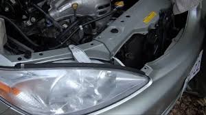 Your headlight bulb ensures clear vision in poor weather conditions or at night. How To Do A Headlight Replacement On A Toyota Youtube