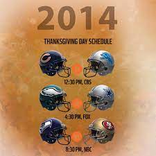 While it lacks the tradition of having an afc representative, this season's thanksgiving schedule look like. Nfl On Twitter Because A Turkey Day Without Football Is No Turkey Day At All Thanksgiving Nflschedule Http T Co Ntegzsu9pp Http T Co Vxil7jwly4