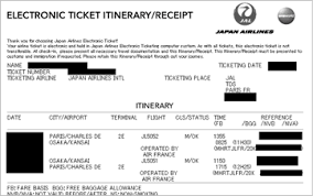 Jal How To Retrieve And Print Your E Ticket