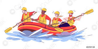 Check spelling or type a new query. Blankwater Rafting Flat Doodle Ilustracion Personas En Balsa Actividad Vector De Stock Crushpixel