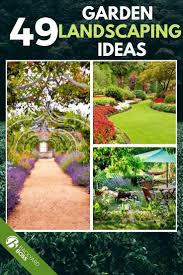 49 Awesome Garden Landscaping Ideas 28 Is Gorgeous Garden Landscaping Low Maintenance Garden Design Low Maintenance Landscaping Front Yard