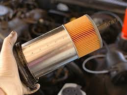 Mercedes W123 Diesel Oil And Filter Change Under Car