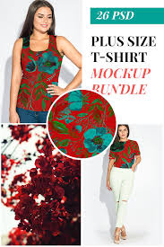 Plus Size T Shirt Mockup Bundle Plus Size T Shirts Shirt Mockup Behance Design