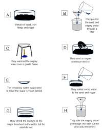 Ways of separating mixtures worksheet grade 6. Separating Mixtures Worksheet