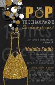 Pop The Champagne Bridal Shower Invitation 1 Bridal Shower Champagne Bridal Shower Theme Bridal Shower