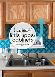 Here are some kitchen storage ideas to consider. Storage Ideas For Little Upper Cabinets Upper Kitchen Cabinets Kitchen Organization Diy Upper Cabinets