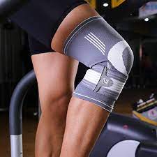 Amazon Com Liveup Sports Compression Knee Support Brace With Adjustable Elastic Bandage Straps Knee Support Braces Compression Stockings Medical Knee Support