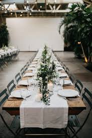 This Blogger S Urban Chic Millwick Wedding Is Minimalist Lush And Modern Junebug Weddings Industrial Wedding Reception Industrial Wedding Inexpensive Wedding
