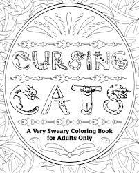 Funny cursing cats coloring book s. Cursing Cats A Very Sweary Coloring Book For Adults Only Buy Online In Angola At Angola Desertcart Com Productid 23804103