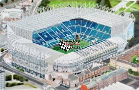 The trio of aaron connolly, florian andone and adam webster continue reading. Newcastle United Fc St James Park Drawing From The Best