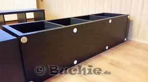 Gefllt beim mbelschweden im kinderzimmer oft. Ikea Hack So Wird Aus Kallax Regalen Ein Bett Buchie De