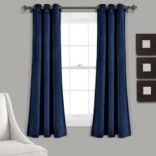 Pottery barn kids pink stripe blackout curtains 44 x 63 2 panels nice!! Prima Velvet Solid Room Darkening Window Curtain Panel Set Lush Decor Www Lushdecor Com Lushdecor