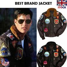 The screenplay was written by jim cash and jack epps jr. Top Gun Tom Cruise A2 Fighter Bomber Cow Leather Jacket Upcoming New Movie 2020 Eur 115 11 Picclick De
