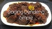Gulai ayam nasi berlauk kelantan. Daging Dendeng Youtube