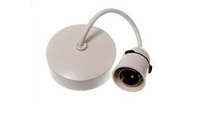 Free shipping and free returns on eligible items. Ceiling Rose And Flex With Lamp Holder 250v 6 Amp Pack Of 2 Light Sockets Amazon Com