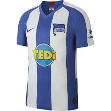 Puma borussia dortmund 20/21 stadium 1/4 zip top. Nike Hertha Berlin Sc Home Breathe Stadium 19 20 Blue Goalinn