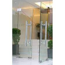 Myhomera display showcase cabinet lock double glass/ single glass locks no drilling door lock zinc alloy cylinder sliding glass. Hinged Plain Office Glass Double Door Rs 650 Square Feet Shiv Glass Id 22045533412