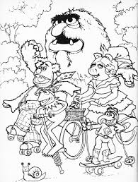 Scooby doo coloring pages boy coloring horse coloring pages coloring pages for boys disney coloring pages colouring pages coloring books coloring sheets coloring pictures of animals. The Muppets Characters Coloring Page Free Printable Coloring Pages For Kids