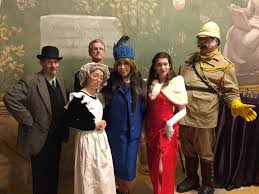 Each player has equipment as well, and sometimes that will help you. Live Clue Party Game Murder Mystery Dinner Game
