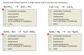 Terms in this set (5). Classify Each Of These Reactions A Single Reaction Chegg Com